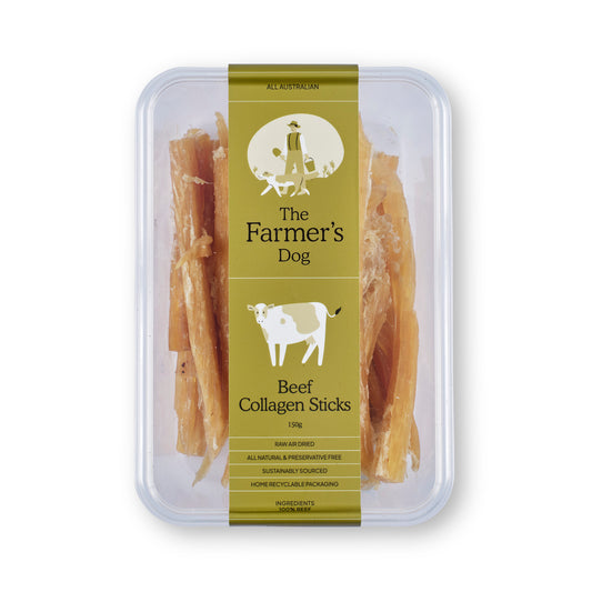 Collagen rich dried Australian beef treats for dogs