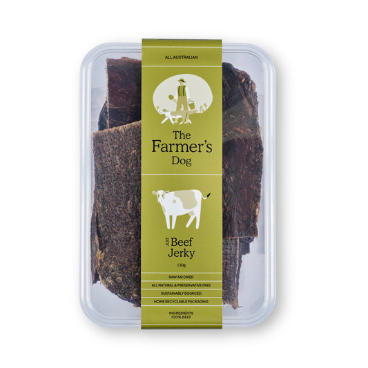 Australian dried beef jerky best natural dog treats