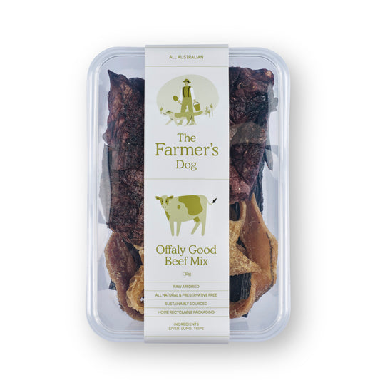 Mixed beef dog treats air-dried all natural Australian beef