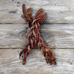 Bull chew braided long lasting dried Australian natural treat