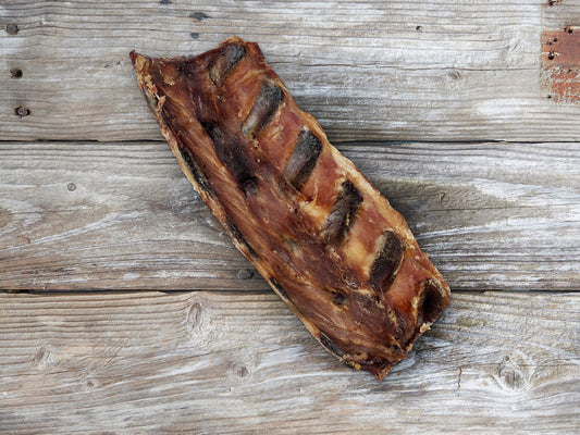 Lamb bone Australian dried dog treats low fat