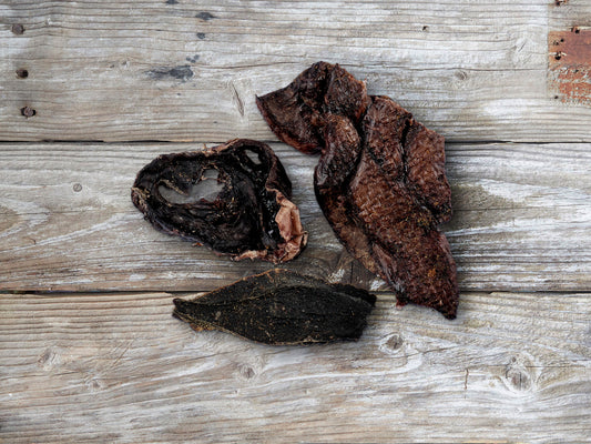 Dried Kangaroo dog treats including liver all natural Australian