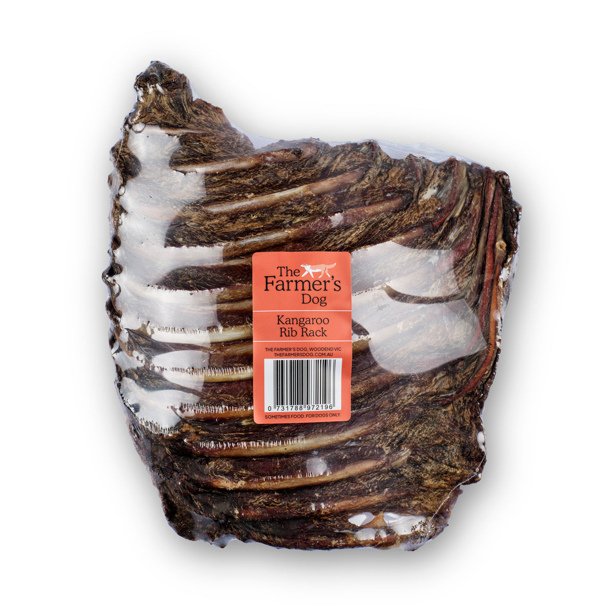 Dehydrated Kangaroo Rib Rack natural treat for dogs
